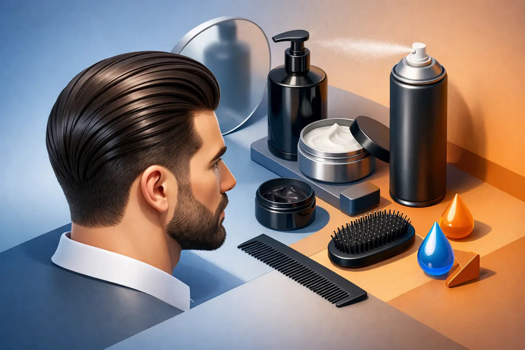 Men's Slick Back Guide for Hair That Holds
