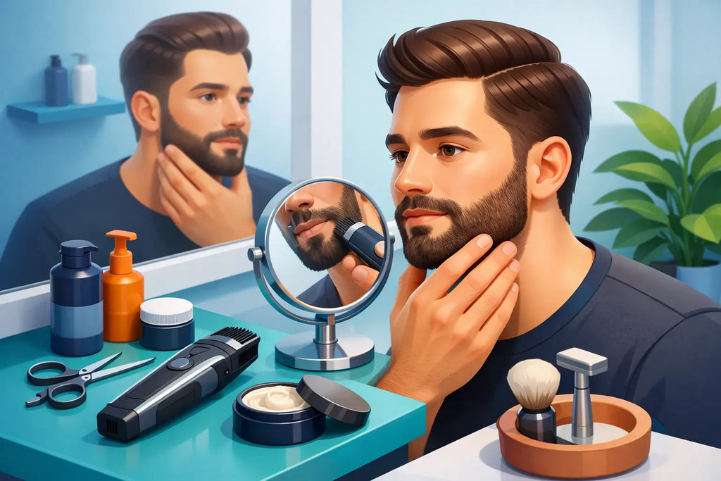 How to Groom Short Beard Without Overdoing It