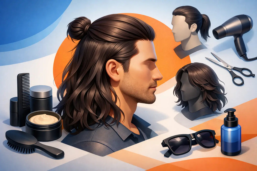 Hair Styling for Men Long Hair That Works