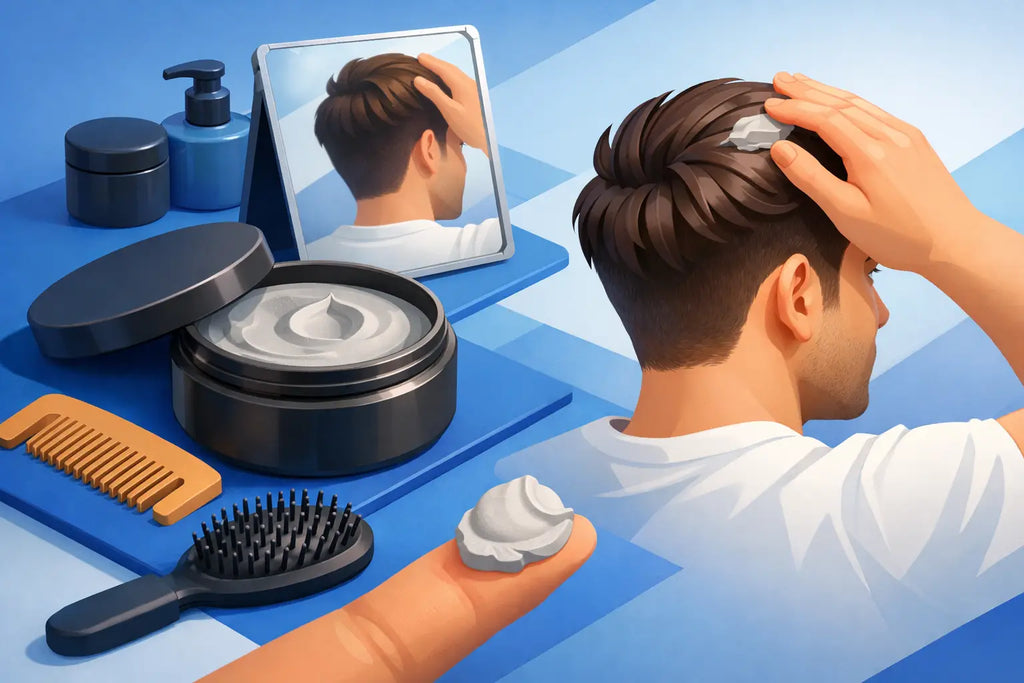 How to Apply Hair Clay the Right Way