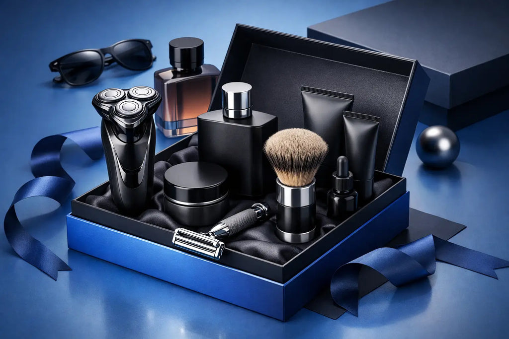 Men's Grooming Gift Set: Give Him His Edge