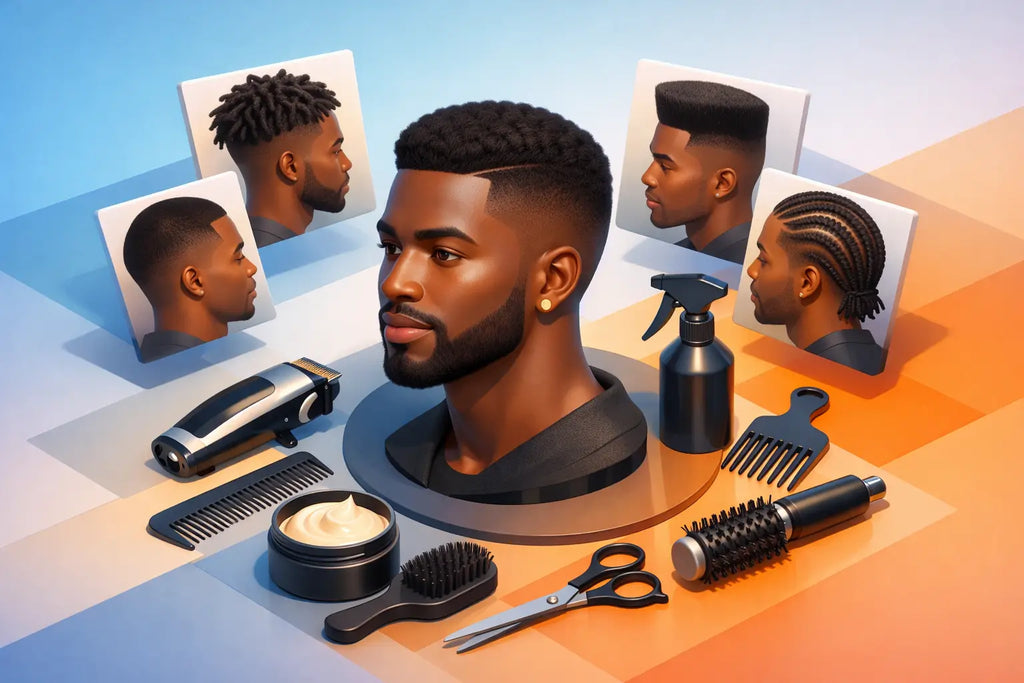 How to Style Hair for Black Men Right