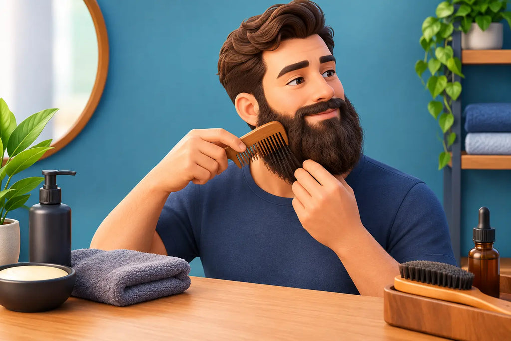 How to Detangle Beard Hair Without the Battle
