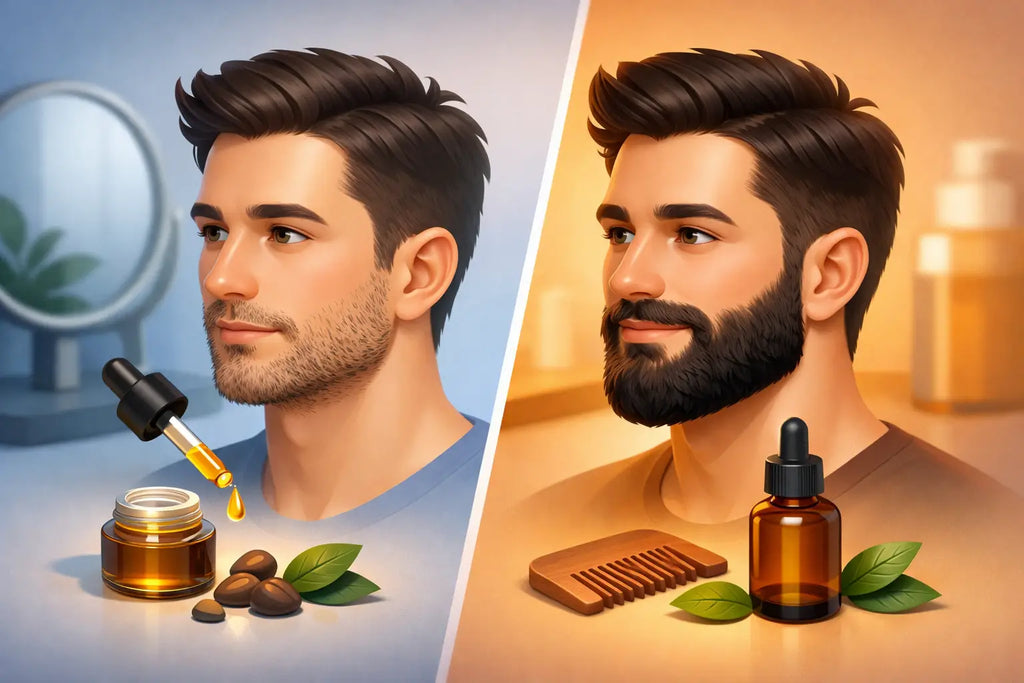 Beard Oil Before After Example: Real Changes